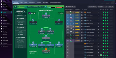 Football Manager 2023 simulation