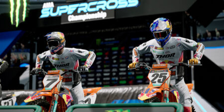 Monster Energy Supercross The Official Videogame 6 Free Download on SteamGG.net Monster Energy Supercross The Official Videogame 6 Free Download on SteamGG.net