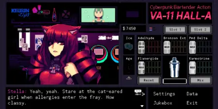 VA 11 Hall A Cyberpunk Bartender Action Free Download SteamGG.net VA 11 Hall A Cyberpunk Bartender Action Free Download SteamGG.net