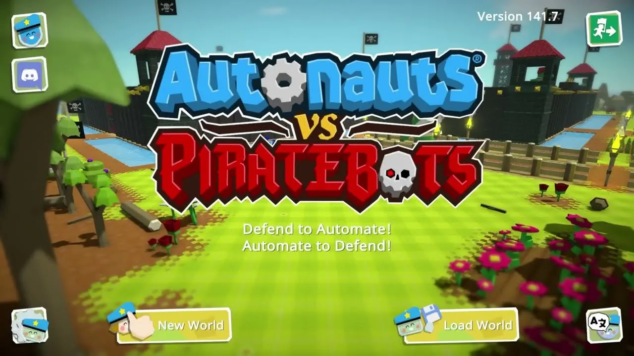 Autonauts vs Piratebots Free Download on SteamGG.net