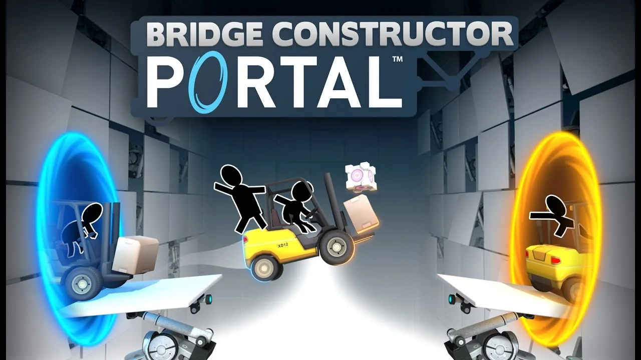 Bridge Constructor Portal Free Download on SteamGG.net Bridge Constructor Portal Free Download on SteamGG.net